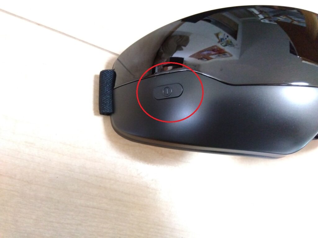 マイトレックスアイリズムの操作ボタン